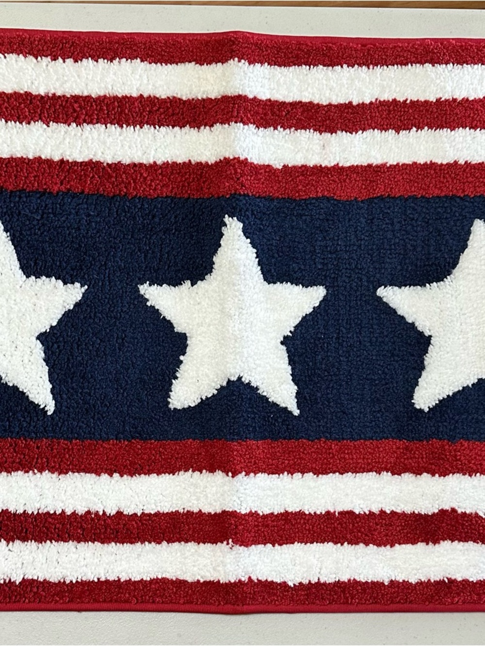 Celebrate Together Americana Bath Rug - Stars, Stripes, Red, White, Blue